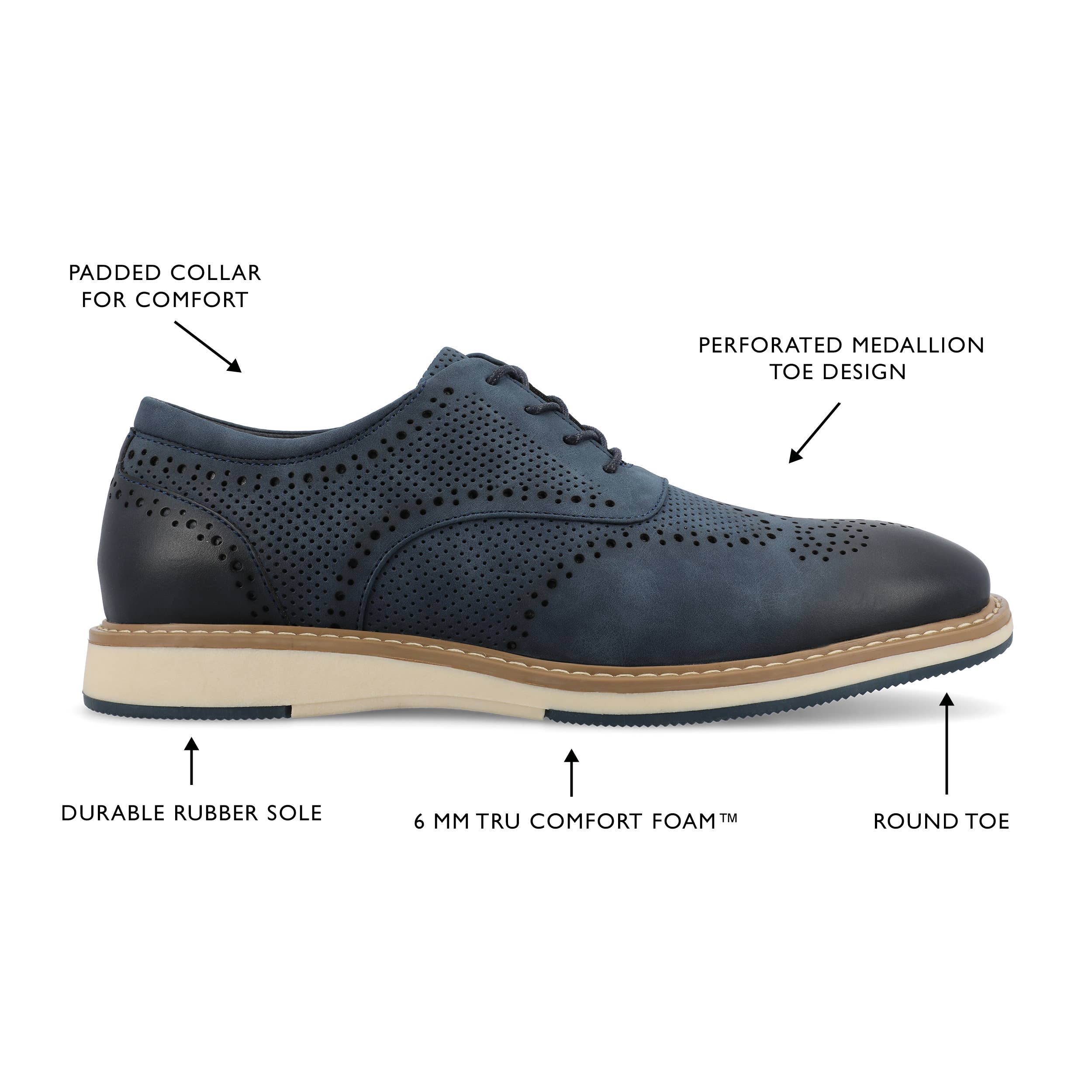 Vance Co. Patrick Hybrid Oxford