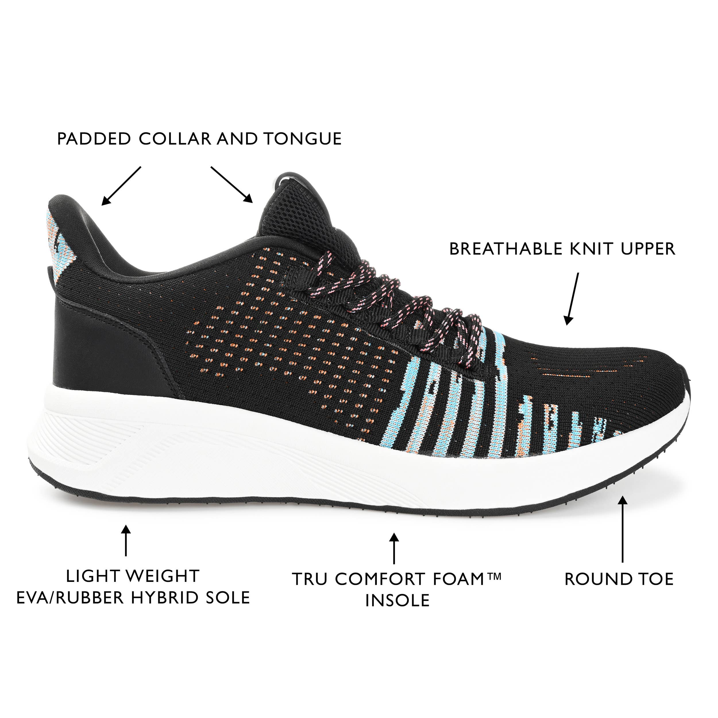 Vance Co. Brewer Knit Athleisure Sneaker