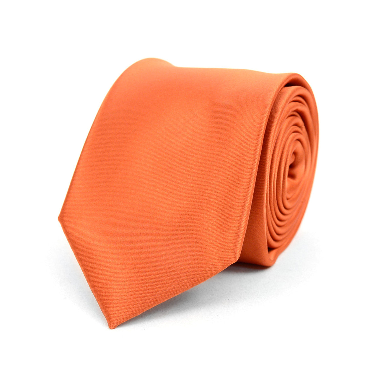 Men's Solid Color Premium Quality Formal Ties with Decorative Tipping - MPW7308