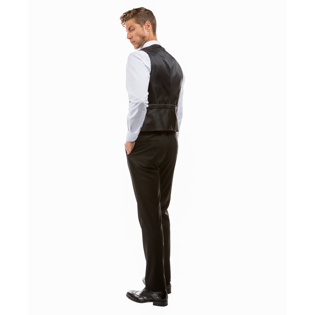 Men's Tailored - Fit Suits Separates Vest - Bundle Bus