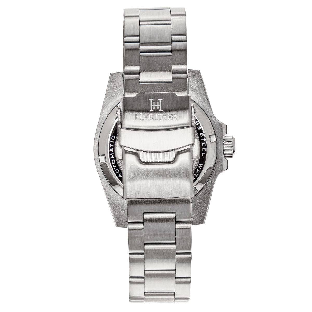 Heritor Automatic Luciano Bracelet Diver Watch with Date
