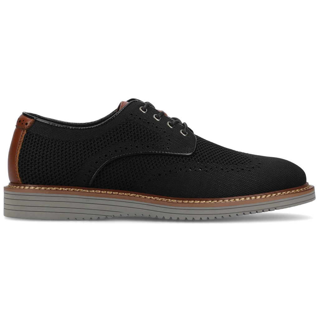 Vance Whitaker Casual Knit Hybrid Wingtip Dress Shoe
