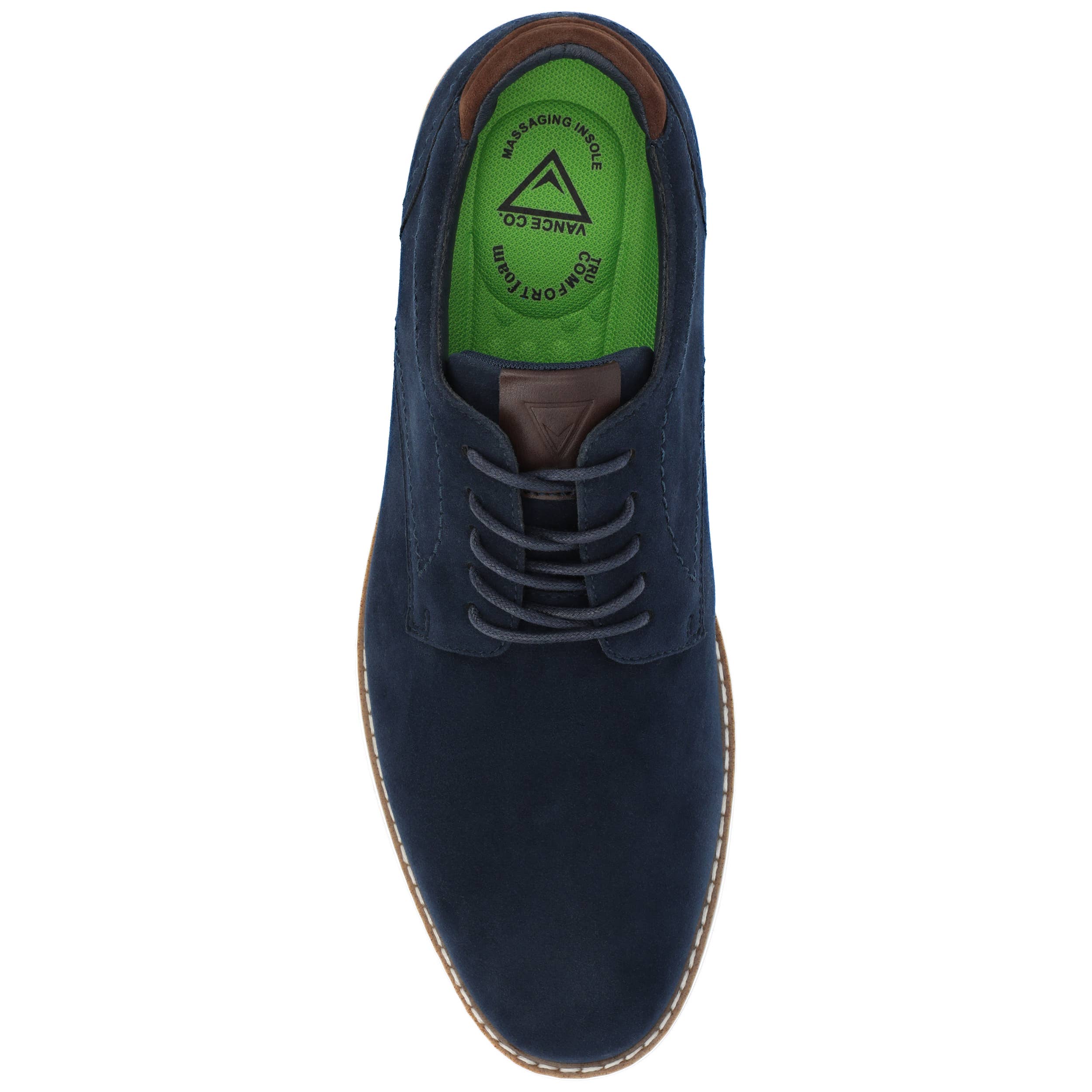 Vance Co. Rutger Plain Toe Hybrid Dress Shoe