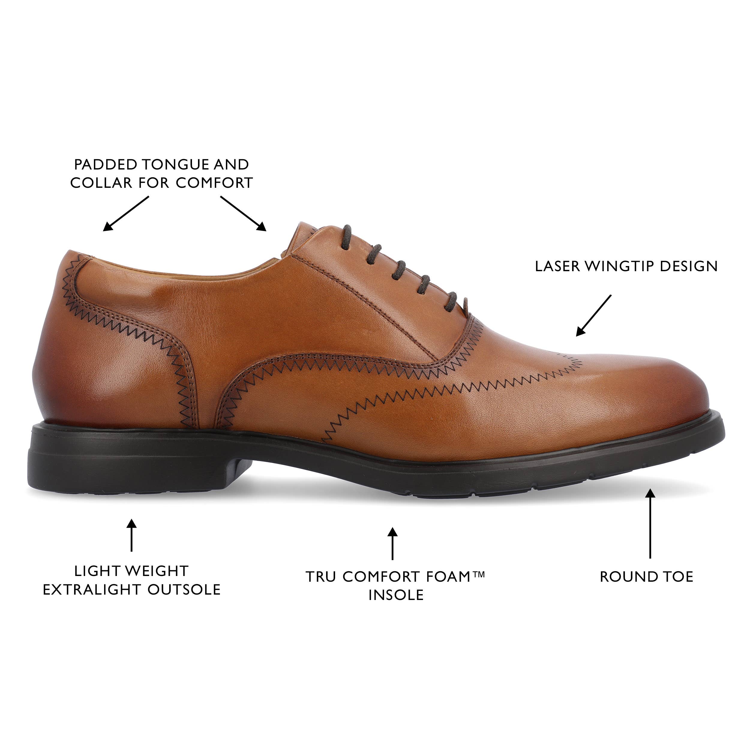 Thomas & Vine Hughes Wingtip Oxford