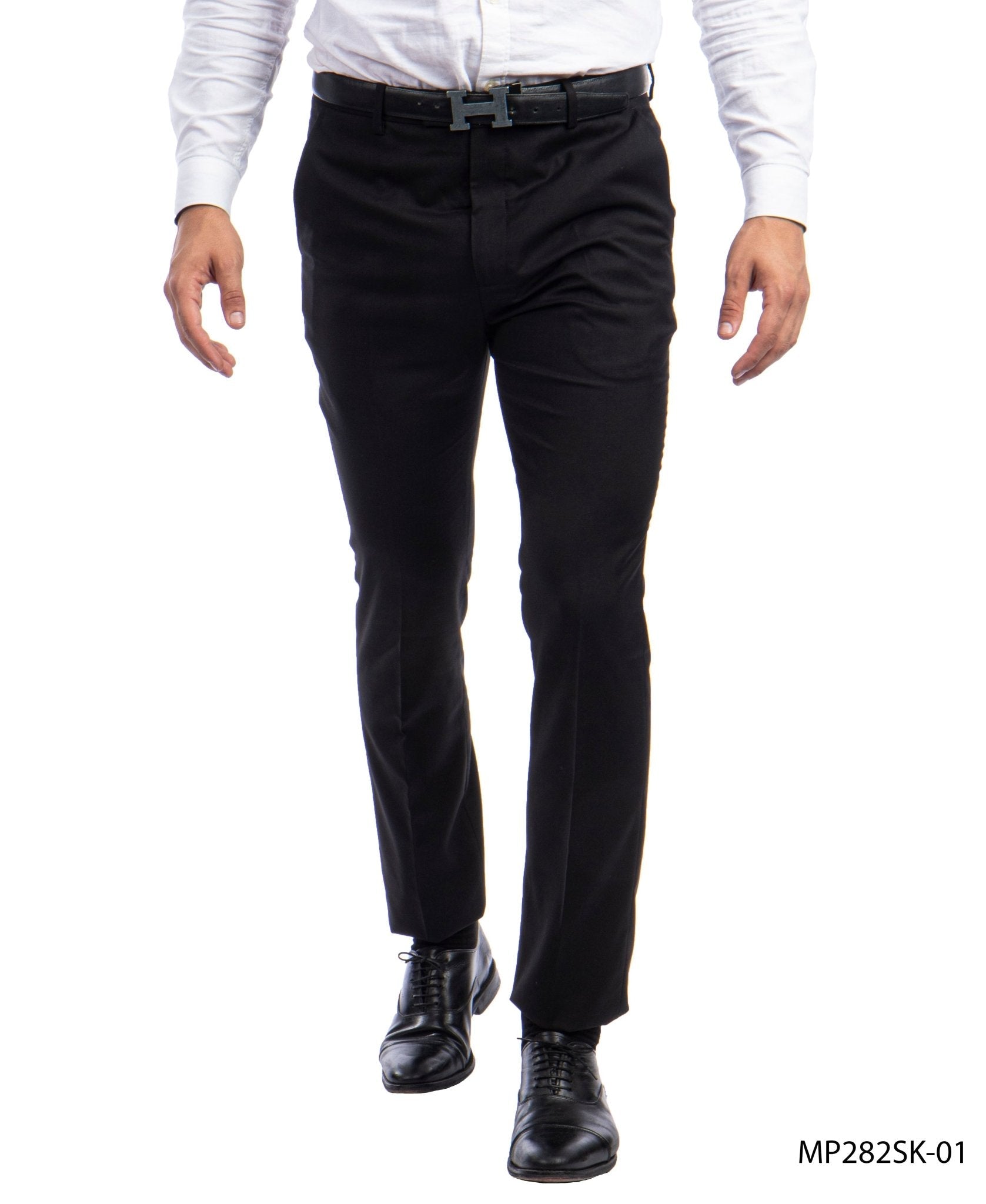 Sean Alexander Black Skinny Fit Dress Pants - Bundle Bus