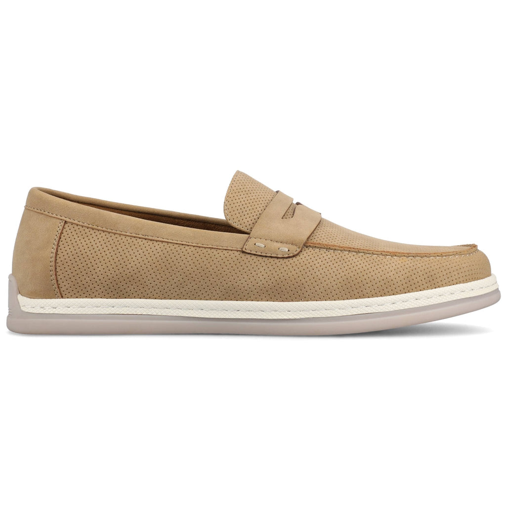 Vance Brantley Casual Slip - on Perforated Penny Loafer - Bundle Bus