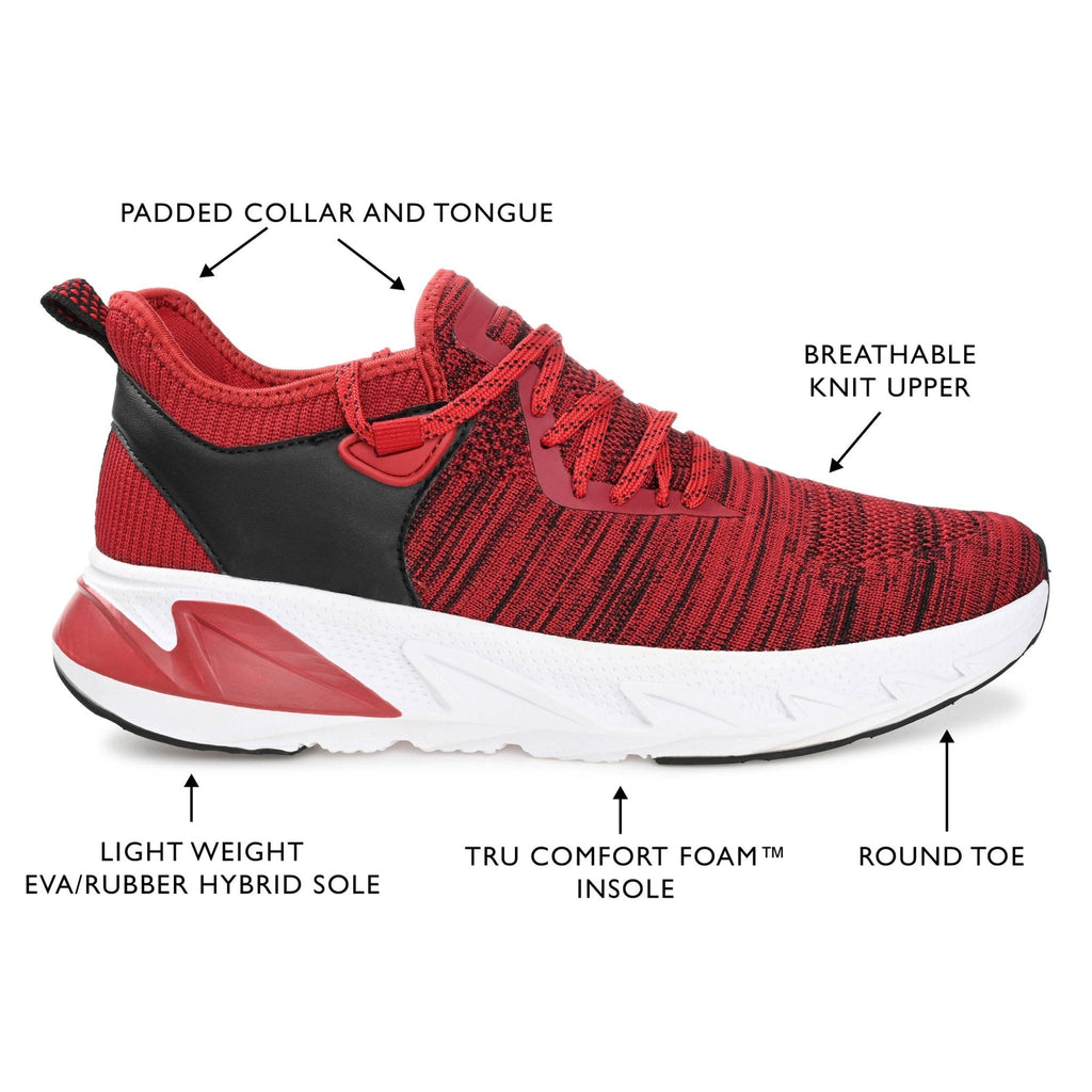 Vance Co. Gibbs Knit Athleisure Sneaker - Bundle Bus