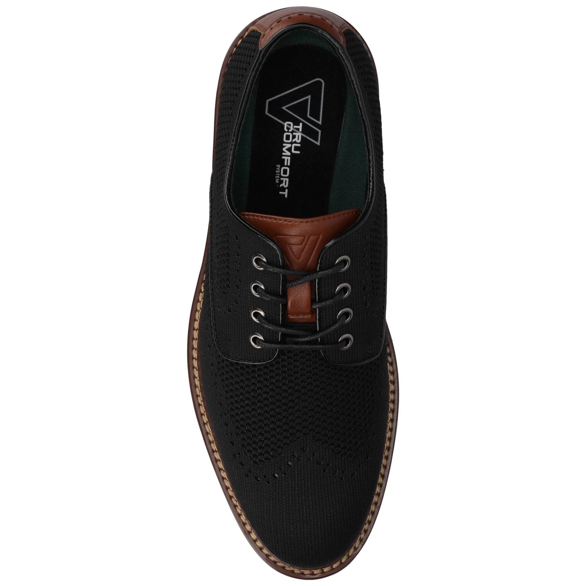 Vance Whitaker Casual Knit Hybrid Wingtip Dress Shoe - Bundle Bus
