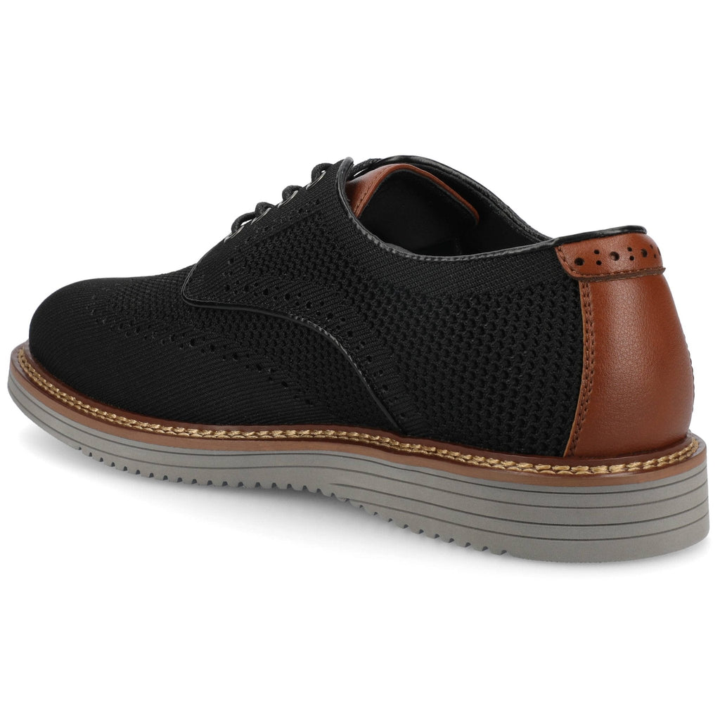 Vance Whitaker Casual Knit Hybrid Wingtip Dress Shoe - Bundle Bus