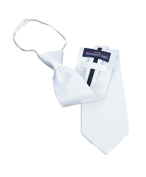 X-Long Silk Zipper Tie SSXZ1301 - Bundle Bus